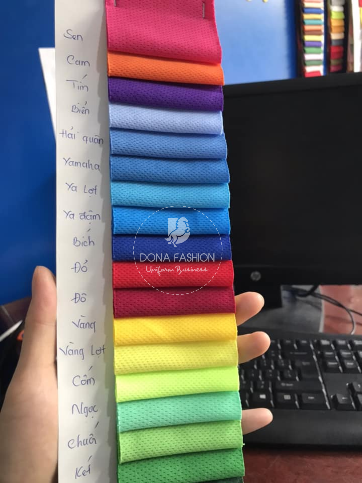 VẢI THUN HẠT MÈ